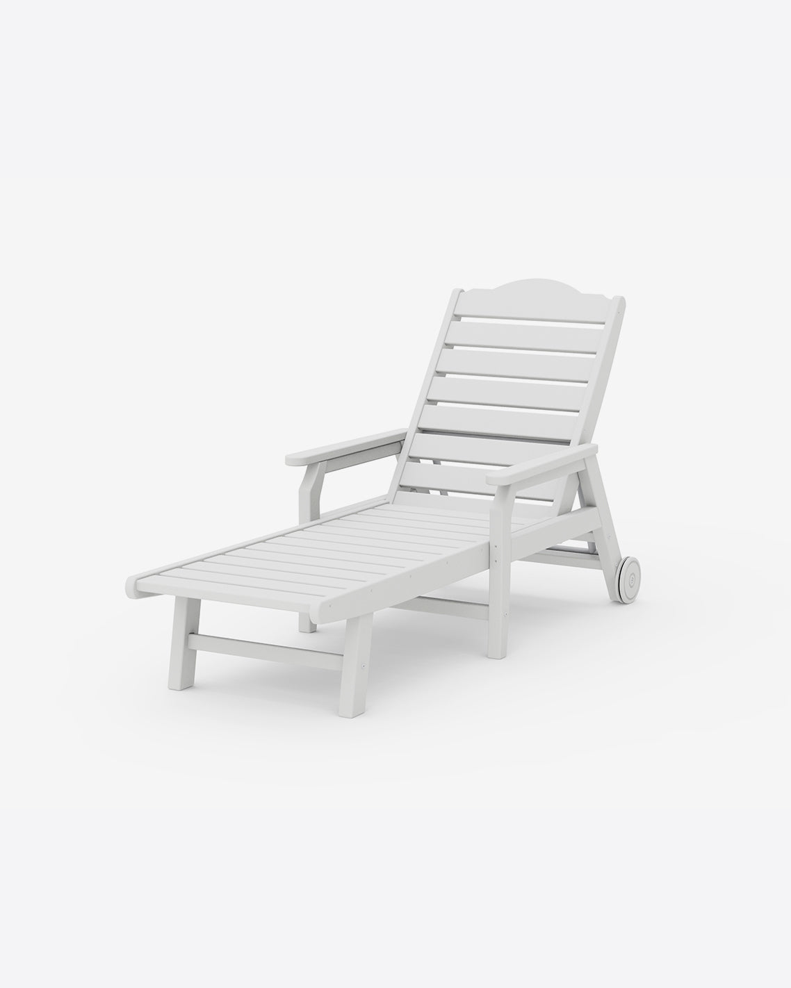 Savannah Chaise with Arms & Wheels in Natural | Draper James Latest