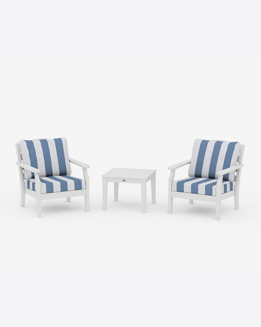 Savannah 3-Piece Seating Set – Cabana Stripe Natural | Draper James Hot Sale