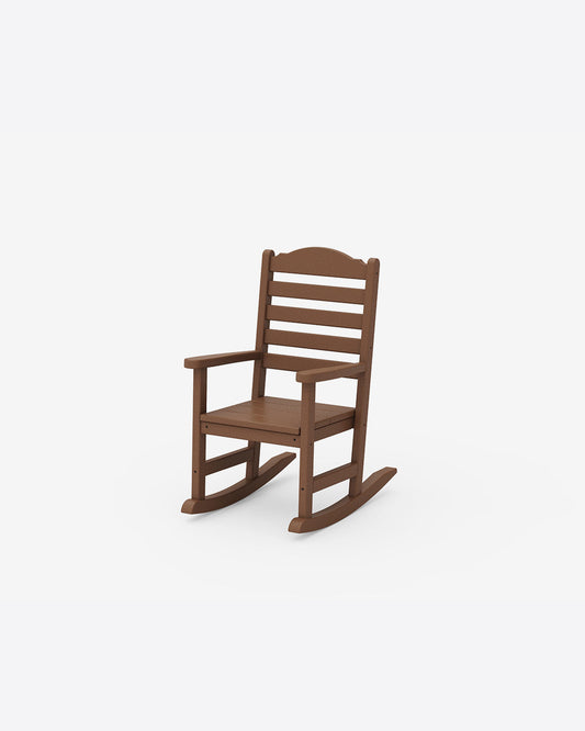 Savannah Kids Rocking Chair in Gray | Draper James Quality