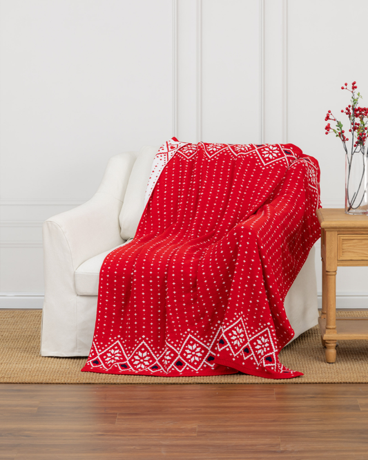 Chenille Double Knit Throw | Draper James Sale