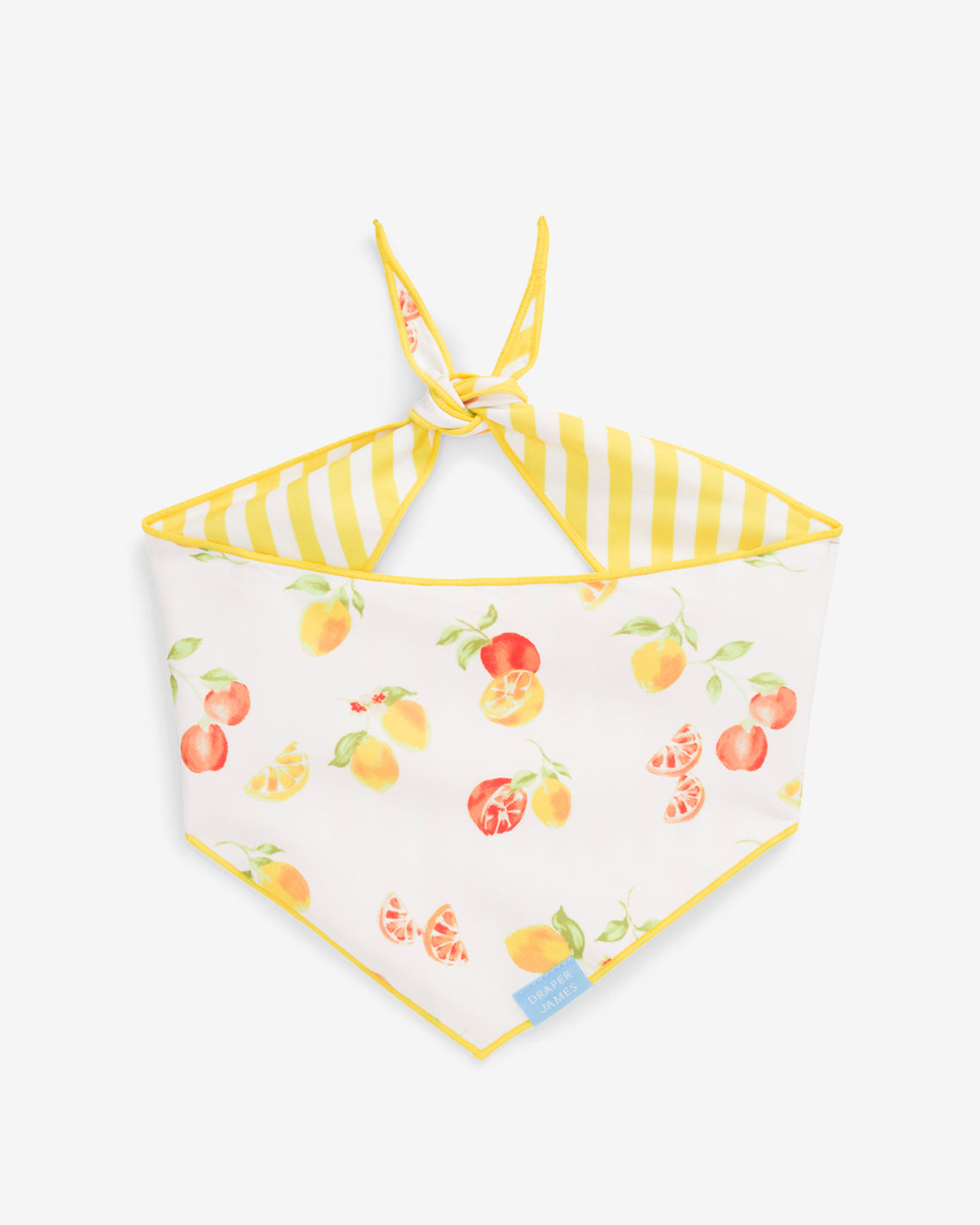 Yellow Reversible Citrus Bandana | Draper James Smart Buy