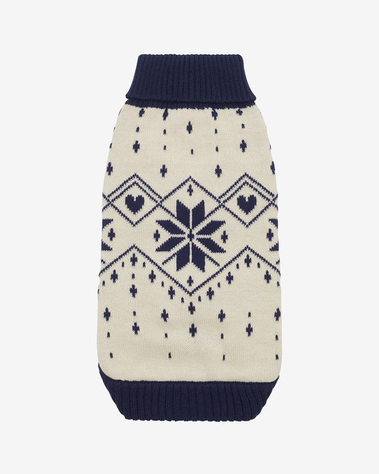 Snowflake Heart Dog Sweater | Draper James Value
