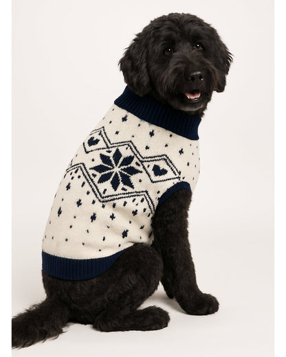 Snowflake Heart Dog Sweater | Draper James Value
