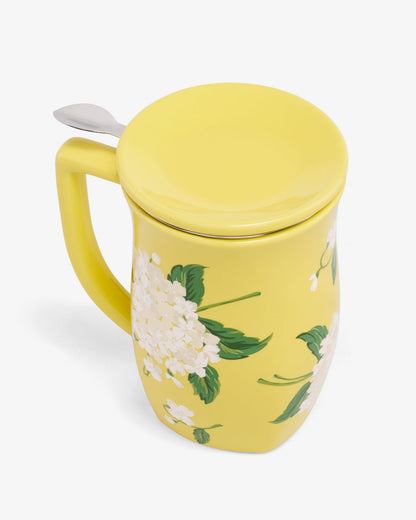 Hydrangea Fiore Steeping Cup with Infuser | Draper James Popular