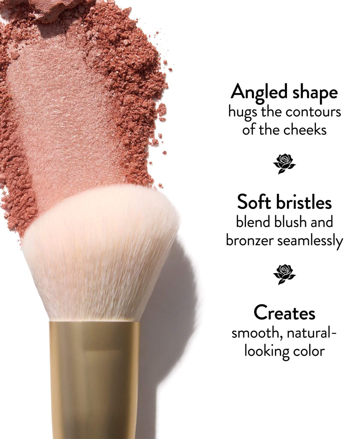 Draper James x Laura Geller Angled Blush Brush | Draper James Quality
