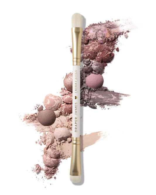 Draper James x Laura Geller Dual-Ended Eyeshadow Brush | Draper James Exclusive