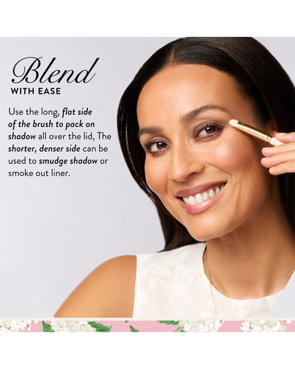 Draper James x Laura Geller Dual-Ended Eyeshadow Brush | Draper James Exclusive