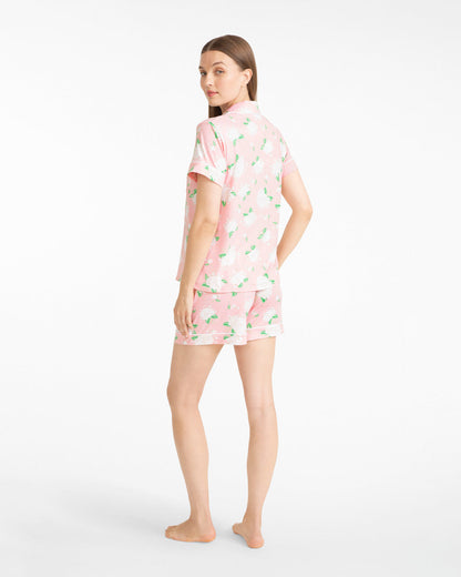 Sara Pajama Set in Hydrangeas | Draper James Featured