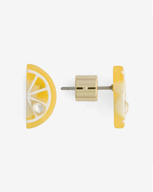 Lemon Slice Stud Earrings | Draper James Trusted
