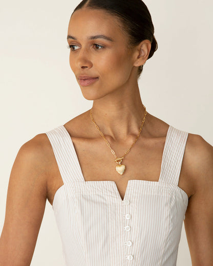 Heart Locket Necklace | Draper James Exclusive