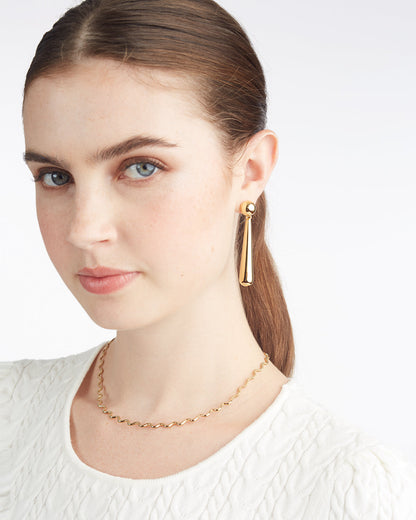 Ripple Wavy Layering Necklace | Gold | Draper James Sale