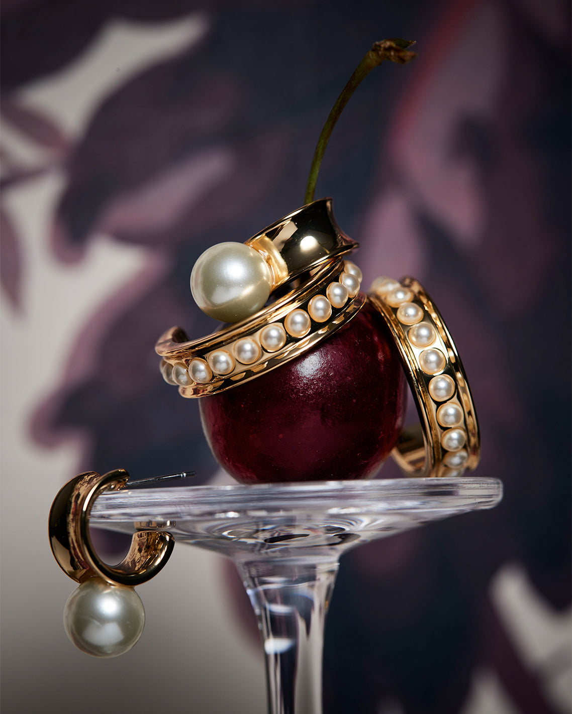 Pearl Studded Hoops | Draper James Best Seller