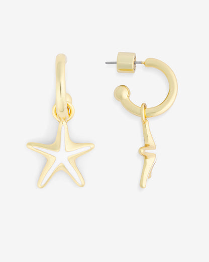 Starfish Hoops | Draper James Classic