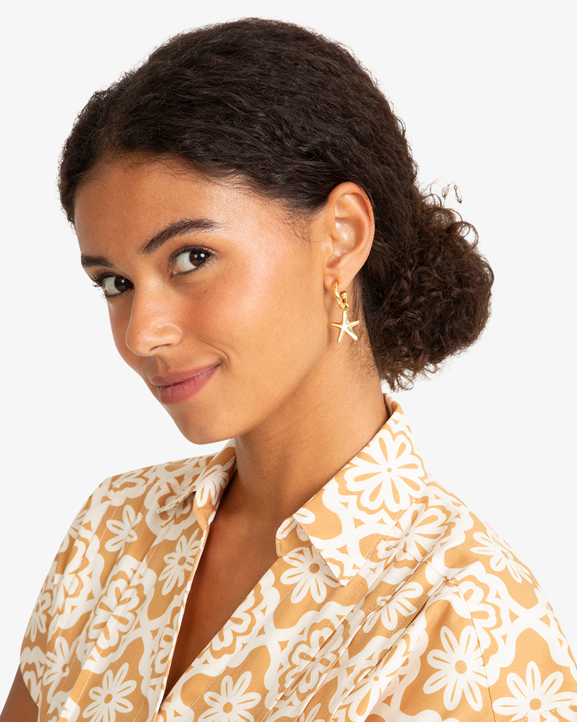 Starfish Hoops | Draper James Classic