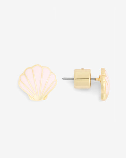 Enamel and Pearl Shell Studs | Draper James Premium