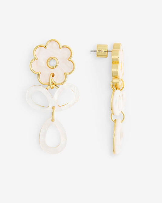 Acetate Petal Earrings | Draper James Essential