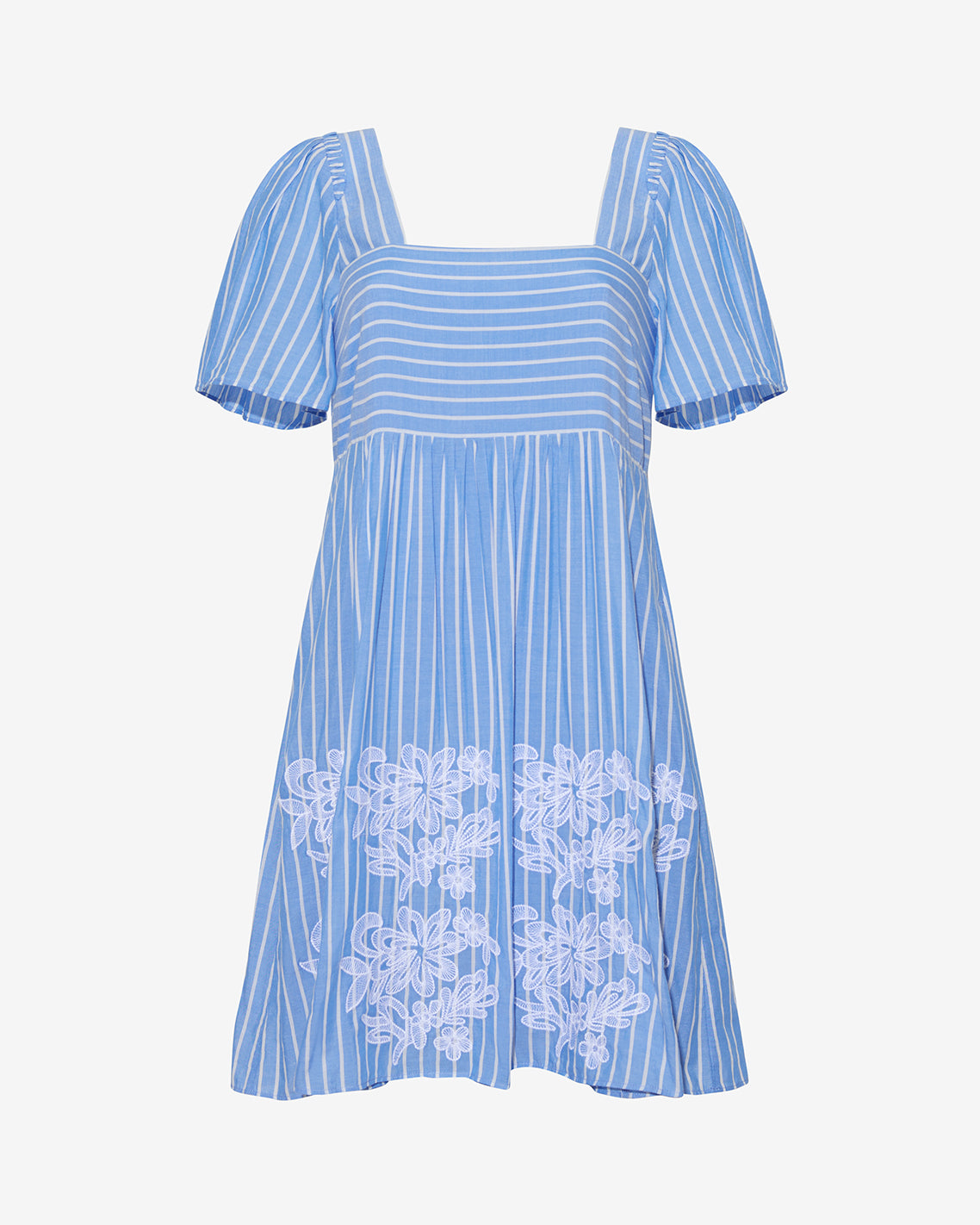 Dottie Babydoll Dress with Floral Embroidery | Draper James Great Value