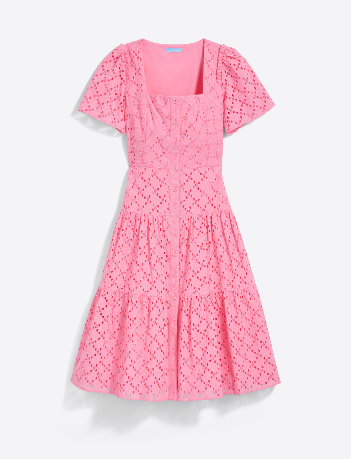 Caitlyn Midi Dress in Eyelet | Draper James Classic
