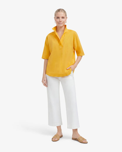 Logan Top in Cotton Dobby | Draper James Quality