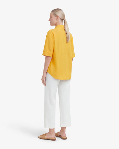 Logan Top in Cotton Dobby | Draper James Quality