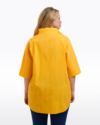 Logan Top in Cotton Dobby | Draper James Quality