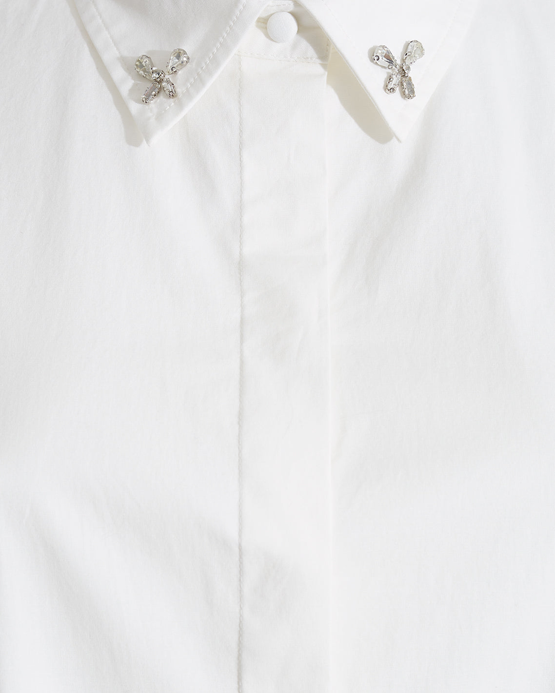 Button Down Top in White | Draper James Best Seller