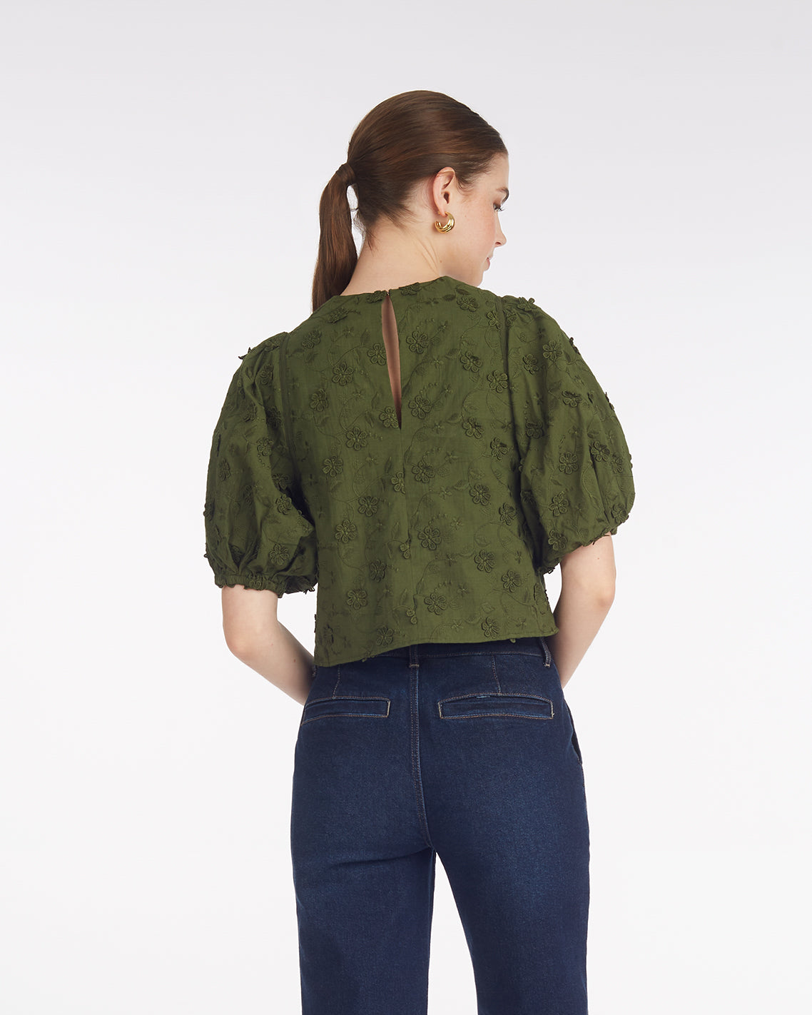 Jess Top in Embroidered Floral | Draper James Everyday
