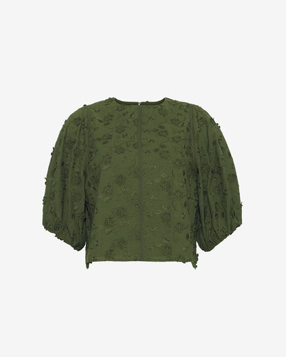 Jess Top in Embroidered Floral | Draper James Everyday
