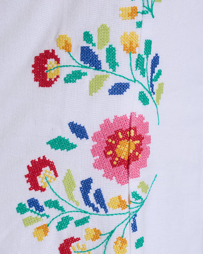 Primrose Mini Dress with Floral Embroidery | Draper James Trusted