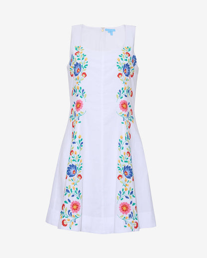 Primrose Mini Dress with Floral Embroidery | Draper James Trusted