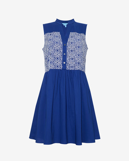 Sami Sleeveless Shirtdress in Daisy Lace | Draper James Popular