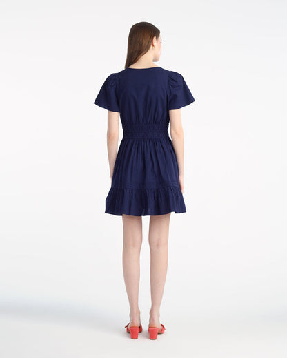 Wilson Mini Dress with Floral Embroidery | Draper James Deals