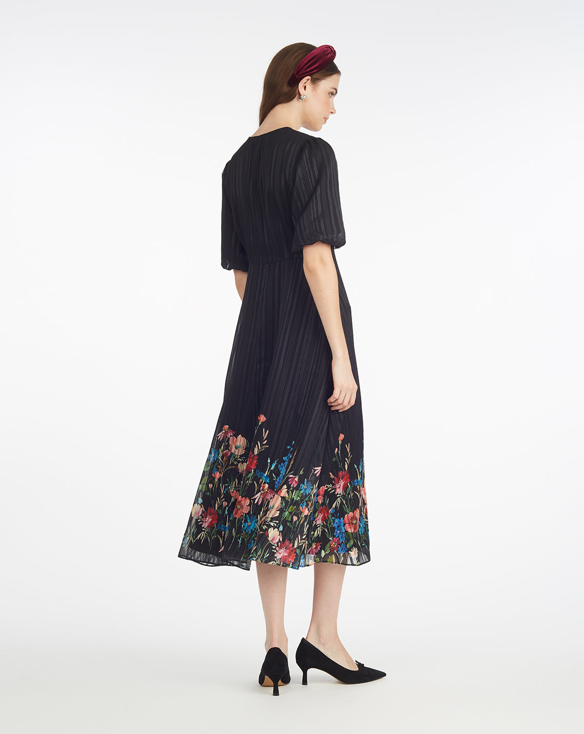 Maisy Midi Dress in Moonlit Blooms | Draper James Value