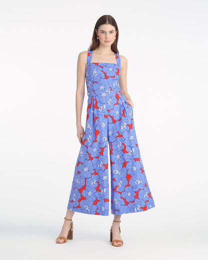 Kendall Sleeveless Jumpsuit in Floating Floral | Draper James Customer Favorite