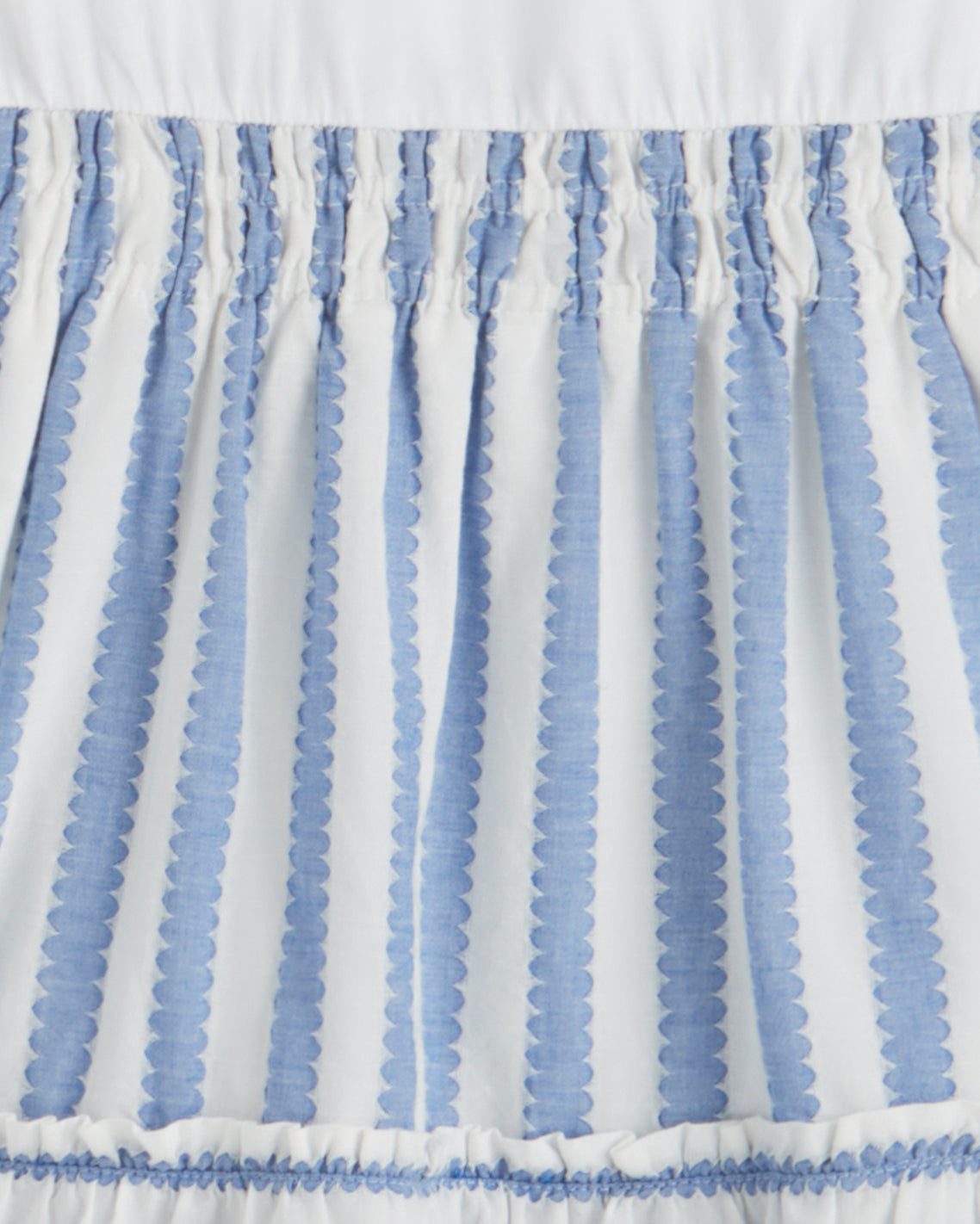 Arden Mixed Media Shirtdress in Wave Stripe | Draper James Classic