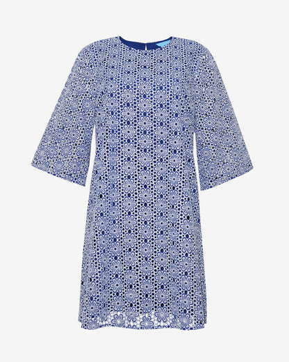 Carolyn Bell Sleeve Mini Dress in Daisy Lace | Draper James Latest