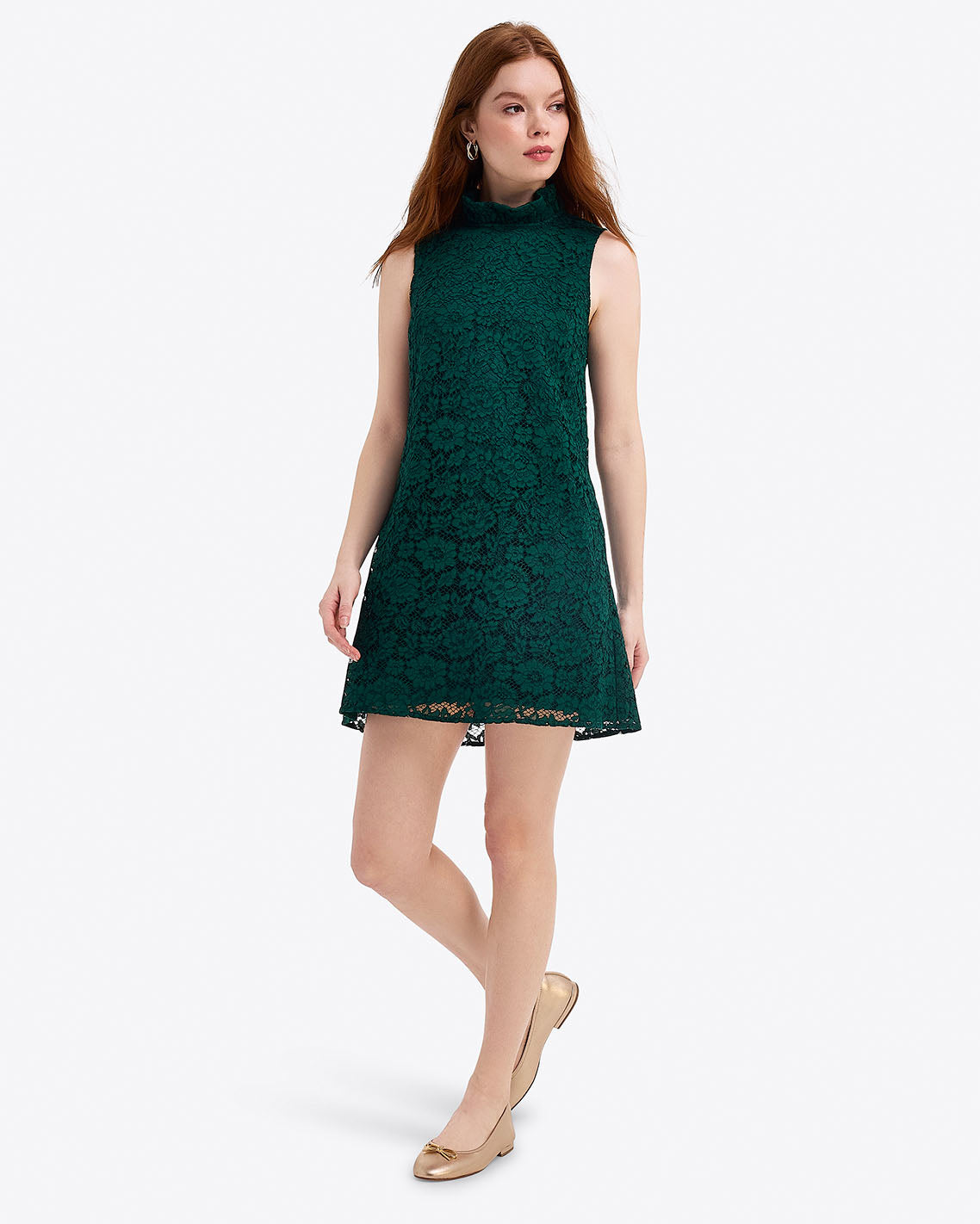 Lindsay Sleeveless Shift Dress in Lace | Draper James Value
