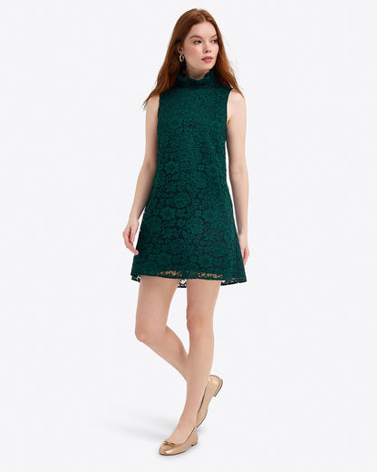 Lindsay Sleeveless Shift Dress in Lace | Draper James Value