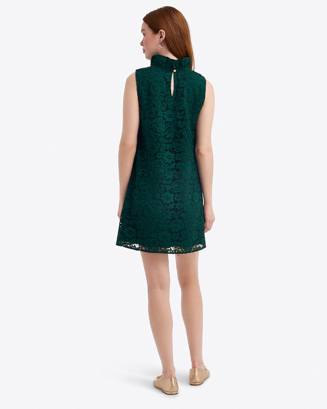 Lindsay Sleeveless Shift Dress in Lace | Draper James Value