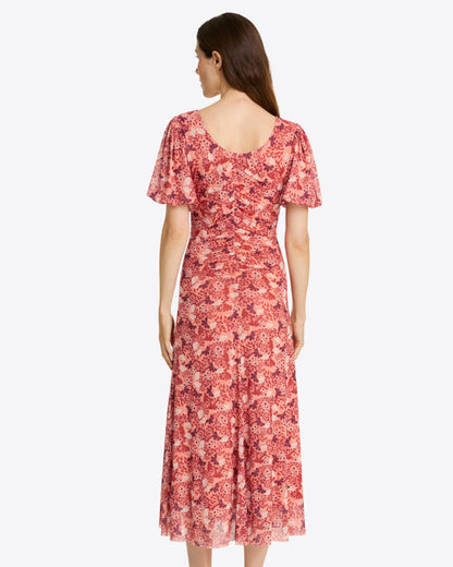 Mindy Midi Dress in Stretch Mesh | Draper James Value