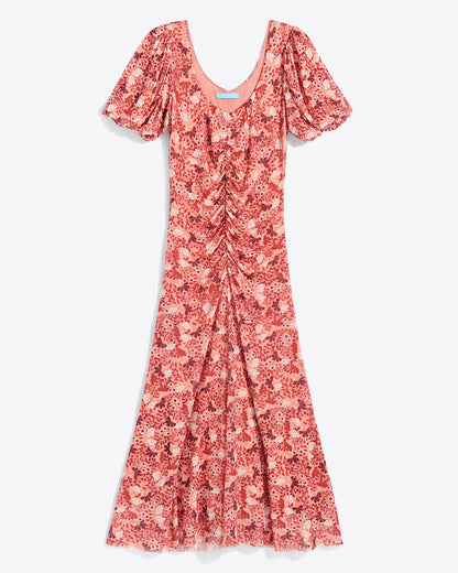 Mindy Midi Dress in Stretch Mesh | Draper James Value