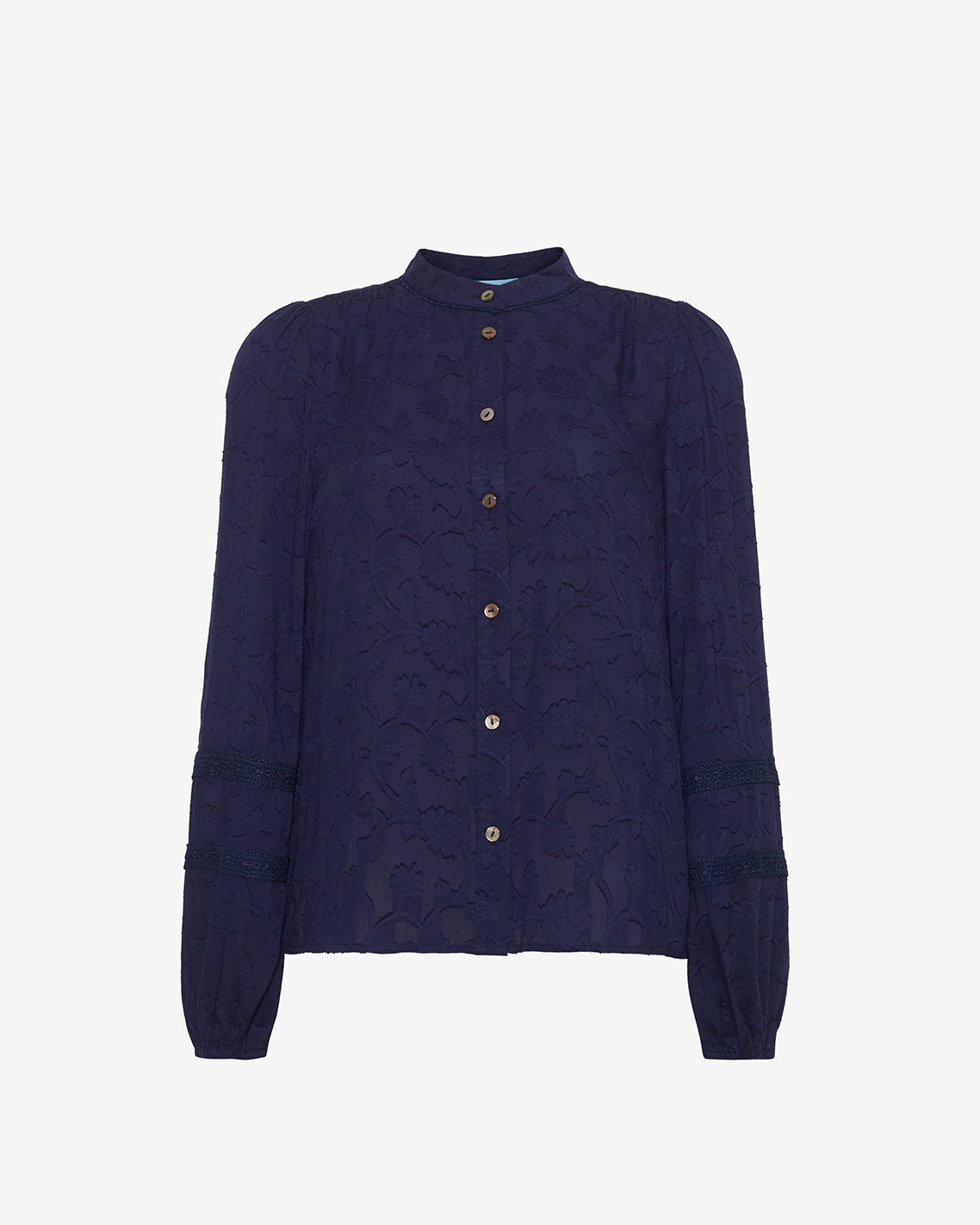 Long-Sleeve Button Down Top | Draper James Exclusive