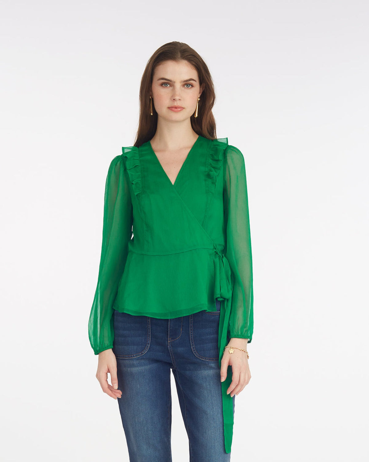 Wrap Top | Women's Blouses & Wrap Tops by Draper James | Draper James Customer Favorite