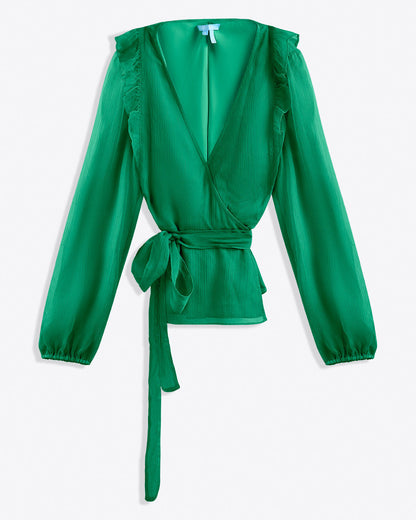 Wrap Top | Women's Blouses & Wrap Tops by Draper James | Draper James Customer Favorite