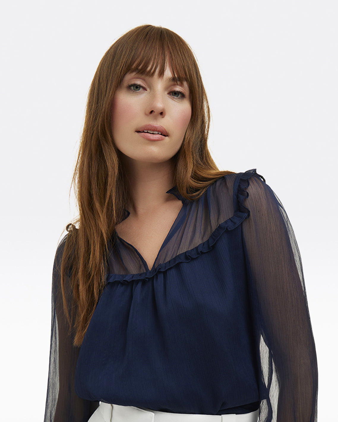 Gretchen Long-Sleeve Top | Draper James Signature