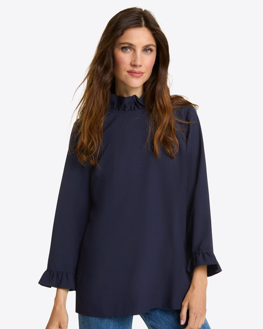 Ingrid Top in Matte Satin | Draper James Trending
