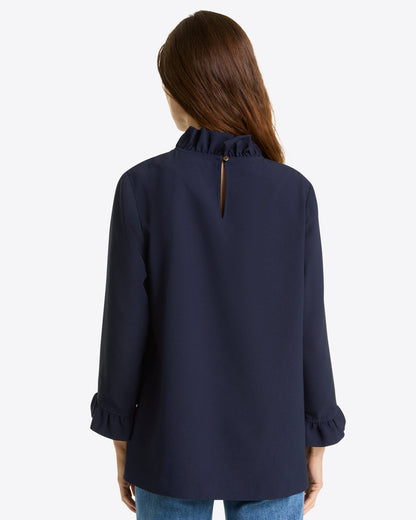 Ingrid Top in Matte Satin | Draper James Trending