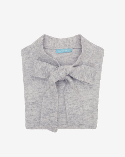 Bow Sweater in Grey | Draper James Latest