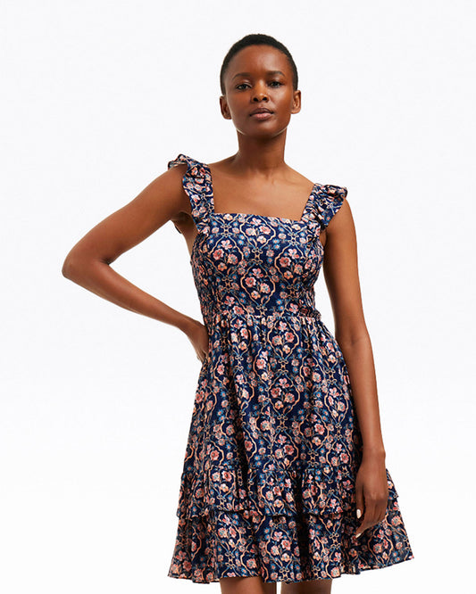 Carrie Mini Dress in Twilight Vines | Draper James Smart Buy