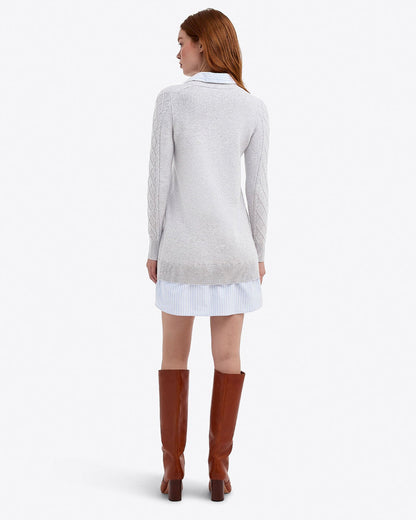 Collared Combo Sweaterdress | Draper James Top Pick